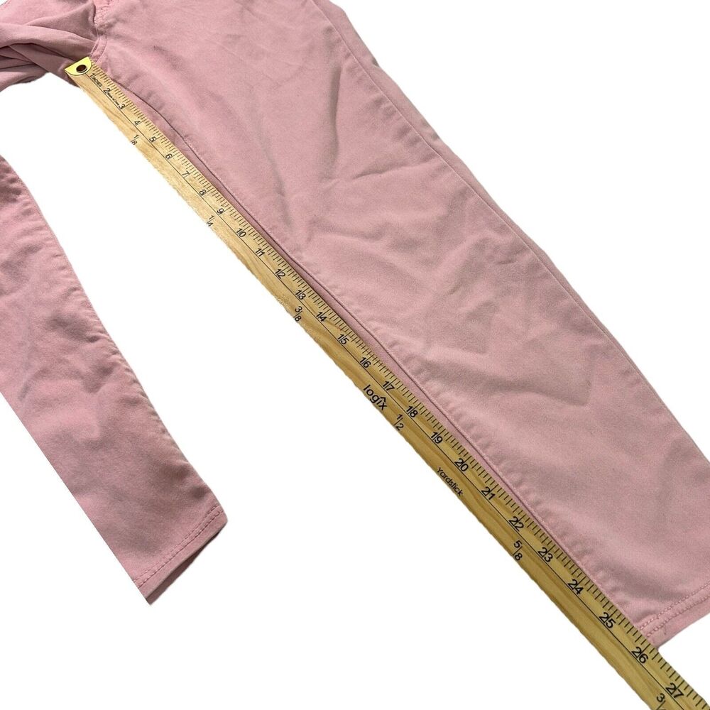 Levi’s Denim Legging Skinny Jeans Pink Size 14 Reg Stretch 5 Pocket - Picture 6 of 9